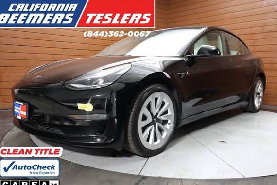 TESLA MODEL 3 2022 5YJ3E1EBXNF338447 image
